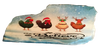 Antique West Virginia Roof Decoupaged 4 CHICKENS BELIEVE Handmade Wall Art Unique Holiday Decoration Country Farmhouse Decor Gift - JAMsCraftCloset