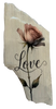 Antique West Virginia Roof Decoupaged LOVE - ROSE - Valentine/Love Theme Handmade Wall Art Unique Home Decor Gift- JAMsCraftCloset
