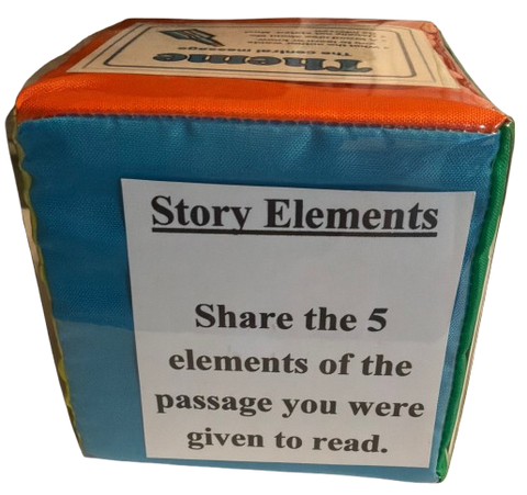 Educational Hands-On Toy Foam Block STORY ELEMENTS Activity Teacher Supplemental Activity Gift Idea - JAMsCraftCloset