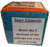 Educational Hands-On Toy Foam Block STORY ELEMENTS Activity Teacher Supplemental Activity Gift Idea - JAMsCraftCloset