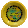 Mini Pie Pan Wall Art Handmade Hand Painted Decoupaged Wall Art Yellow MEALS AND MEMORIES ARE MADE HERE Kitchen Decor Decor Gift Idea &nbsp;- JAMsCraftCloset