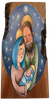 Wood Wall Art Plaque Minimalistic Nativity Scene Rectangle Decoupaged CHRISTMAS Holiday Home Decor Gift Idea - JAMsCraftCloset