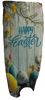 Antique West Virginia Roof Slate Decoupaged EASTER SLATE WALL ART Happy Easter Eggs Tulips Tree Yellow Flowers - Handmade Unique EASTER Holiday Decoration Home Decor Gift - JAMsCraftCloset