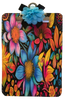 Clipboard Vintage Upcycled Handcrafted BOLD AND VIBRANT Black Blue Yellow Pink Floral Print Design Gift Idea Unique {{ JAMsCraftCloset }}