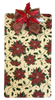 Clipboard Legal Size Vintage Upcycled Handcrafted Christmas Design CHRISTMAS POINSETTIAS Design Gift Idea Unique {{ JAMsCraftCloset }}