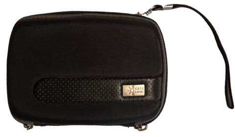 Vintage Black - CASE LOGIC - Hard Shell Camera/Accessory Case - Good Vintage Condition