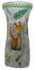 Glass VASE Decoupaged WOODLAND ANIMALS Nursery Decor Child's Room Decor Shelf Sitter Shabby Chic Victorian BoHo Decor Baby Shower Gift Idea - JAMsCraftCloset