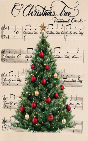 RECTANGLE SHAPED Digital Graphic Design O CHRISTMAS TREE - PNG SVG PDF JPEG Lake House Farmhouse Country Home Cabin HOLIDAY Wall Art Decor Gift Crafters Delight HAPPY CRAFTING - JAMsCraftCloset