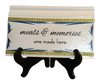 Wood BASEBOARD Wall Art Plaque MEALS AND MEMORIES SIGN Rectangle Decoupaged Kitchen Home Decor Gift Idea Positive Saying - JAMsCraftCloset