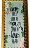 TRAY GOLD and WHITE PLAID Plastic Rectangle Decoupaged Upcycled EVERY TIME I LOOK AT YOU I FALL IN LOVE AGAIN Wall Art Shelf Sitter Home Decor Gift - JAMsCraftCloset