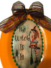 Hard Plastic OVAL TRAY Orange Farmhouse Country Home Decor THE WITCH IS IN Halloween Decor Wall Art Cottage Chic Decor Kitchen Decor Victorian Holiday Decor Handmade Gift Idea &nbsp;- JAMsCraftCloset