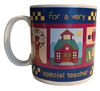 Mug &nbsp;Vintage Teacher Themed &nbsp;FOR A VERY SPECIAL TEACHER Item #12514 Collectible Gift Idea - JAMsCraftCloset