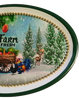 Hard Plastic OVAL TRAY Farmhouse Country Home Decor FARM FRESH SANTA Wall Art Cottage Chic Decor Kitchen Decor Victorian Christmas Holiday Decor Handmade Gift Idea &nbsp;- JAMsCraftCloset
