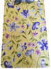 Clipboard Vintage Upcycled Handcrafted Shabby Chic Yellow With Blue and Purple Flowers FABRIC Design Gift Idea Unique Unique for Teacher, Secretary, or Student - JAMsCraftCloset
