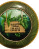 PLATE CHARGER JUNGLE DESIGN PLASTIC ROUND DECOUPAGED Upcycled Repurposed Wall Art or Shelf Sitter ALL GOOD THINGS ARE WILD AND FREE Decor Kitchen Decor Home Decor Wall Art Gift WEDDING - JAMsCraftCloset