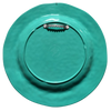 PLATE CHARGER TEAL AQUA PLASTIC ROUND DECOUPAGED Upcycled Repurposed Wall Art or Shelf Sitter IT IS A FOREVER THING Home Decor Wall Art Gift WEDDING - JAMsCraftCloset