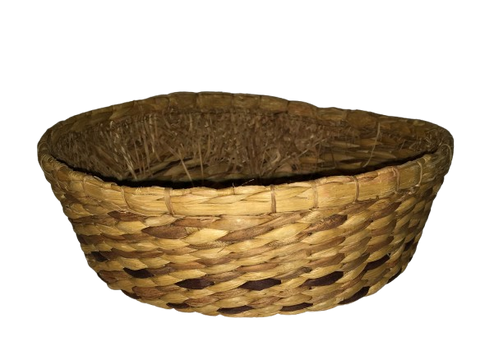 Basket Vintage Natural Hand Woven Catch All Collectible Rare Gift Idea Basket Collector Farmhouse Country Home Decor {{ JAMsCraftCloset }}