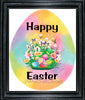 EASTER EGG 4 - HAPPY EASTER Digital Graphic Design SVG-PNG-JPEG Download Holiday Decor Wall Art Home Decor Sublimation Design Crafters Delight - DIGITAL GRAPHICS - JAMsCraftCloset