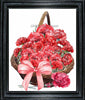 DIGITAL GRAPHIC DESIGN-Country-Floral-RED CARNATIONS-Vintage-Basket 1-Sublimation-Download-Digital Print-Clipart-PNG-SVG-JPEG-Crafters Delight-Digital Art - JAMsCraftCloset