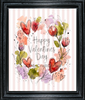 Digital Rectangle Graphic Design HAPPY VALENTINE'S DAY - FLORAL - PNG SVG PDF JPEG Farmhouse Country Home VALENTINE'S DAY HOLIDAY Decoupage Sublimation &nbsp;Design Gift Crafters Delight - JAMsCraftCloset