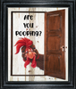 Digital Rectangle Graphic BATHROOM Design SVG-PNG-JPEG Decoupage Sublimation ARE YOU POOPING - ROOSTER - Farm Animal Download Crafters Delight - JAMsCraftCloset
