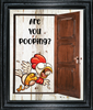 Digital Rectangle Graphic BATHROOM Design SVG-PNG-JPEG Decoupage Sublimation ARE YOU POOPING - RUNNING ROOSTER - Farm Animal Download Crafters Delight - JAMsCraftCloset
