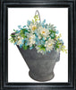 DIGITAL GRAPHIC DESIGN-Country-Floral-Vintage COAL BUCKET White Flowers-Sublimation-Download-Digital Print-Clipart-PNG-SVG-JPEG-Crafters Delight-Digital Art - JAMsCraftCloset