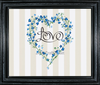 Digital Rectangle Graphic Design VALENTINE LOVE - BLUE FLORAL HEART - PNG SVG PDF JPEG Farmhouse Country Home VALENTINE'S DAY HOLIDAY Decoupage Sublimation &nbsp;Design Gift Crafters Delight - JAMsCraftCloset