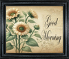 RECTANGLE SHAPED Digital Graphic Design GOOD MORNING Sunflowers - PNG SVG Store or Shop Sign Farmhouse Country Home Cabin Wall Art Decor Gift Crafters Delight HAPPY CRAFTING - JAMsCraftCloset