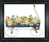 DIGITAL GRAPHIC DESIGN-Country-Floral-Vintage Wagon 4 Lightening Coaster Spring Floral-Sublimation-Download-Digital Print-Clipart-PNG-SVG-JPEG-Crafters Delight-Digital Art- JAMsCraftCloset