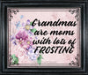 TUMBLER Full Wrap Sublimation Digital Graphic Design MOM and GRANDMA DESIGNS FROM BUNDLE 1 Download GRANDMAS ARE MOMS WITH LOTS OF FROSTING SVG-PNG Home Decor Gift Mothers Day Crafters Delight - Digital Graphic Design - JAMsCraftCloset