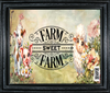 DIGITAL RECTANGLE Graphic Design FARM SWEET FARM - PNG SVG JPEG PDF Farmhouse Country Cabin SHELF SITTER WALL ART Home Decor Gift Crafters Delight - JAMsCraftCloset