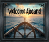 RECTANGLE SHAPED Digital Graphic Design WELCOME ABOARD Sublimation PNG SVG Lake House Sign Farmhouse Country Home Cabin BOAT CABIN CRUISER Wall Art Decor Wreath Gift Crafters Delight - JAMsCraftCloset