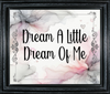 RECTANGLE SHAPED Digital Graphic Design DREAM A LITTLE DREAM OF ME Sublimation PNG SVG Lake House Sign Farmhouse Country Home Cabin Bedroom Wall Art Decor Gift Crafters Delight - JAMsCraftCloset