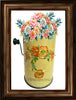 DIGITAL GRAPHIC DESIGN-Country-Floral-Vintage FLOUR SIFTER 5 Yellow Floral-Sublimation-Download-Digital Print-Clipart-PNG-SVG-JPEG-Crafters Delight-Digital Art- JAMsCraftCloset