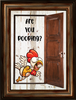 Digital Rectangle Graphic BATHROOM Design SVG-PNG-JPEG Decoupage Sublimation ARE YOU POOPING - RUNNING ROOSTER - Farm Animal Download Crafters Delight - JAMsCraftCloset