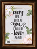 DIGITAL RECTANGLE Graphic Design I LOOK AT YOU AND FALL IN LOVE AGAIN 1 - PNG SVG JPEG PDF Farmhouse Country Cabin WEDDING Wall Art Shelf Sitter Home Decor Gift Crafters Delight - JAMsCraftCloset