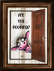 Digital Rectangle Graphic BATHROOM Design SVG-PNG-JPEG Decoupage Sublimation ARE YOU POOPING - GOAT - Farm Animal Download Crafters Delight - JAMsCraftCloset