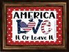 TUMBLER Full Wrap Sublimation Digital Graphic Design PATRIOTIC DESIGNS FROM BUNDLE 4 Download AMERICA LOVE IT OR LEAVE IT SVG-PNG Patio Porch Decor Gift Picnic Crafters Delight - Digital Graphic Design - JAMsCraftCloset