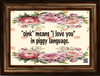 DIGITAL RECTANGLE Graphic Design OINK MEANS I LOVE YOU IN PIGGY LANGUAGE 1 - PNG SVG JPEG PDF Farmhouse Country Cabin ROMANCE Wall Art Home Decor Gift Crafters Delight - JAMsCraftCloset