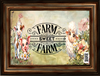 DIGITAL RECTANGLE Graphic Design FARM SWEET FARM - PNG SVG JPEG PDF Farmhouse Country Cabin SHELF SITTER WALL ART Home Decor Gift Crafters Delight - JAMsCraftCloset
