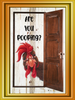 Digital Rectangle Graphic BATHROOM Design SVG-PNG-JPEG Decoupage Sublimation ARE YOU POOPING - ROOSTER - Farm Animal Download Crafters Delight - JAMsCraftCloset