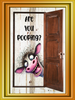 Digital Rectangle Graphic BATHROOM Design SVG-PNG-JPEG Decoupage Sublimation ARE YOU POOPING - GOAT - Farm Animal Download Crafters Delight - JAMsCraftCloset