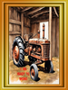 RECTANGLE SHAPED Digital Graphic Design ANTIQUE TRACTOR - READY TO WORK - PNG SVG Lake House Sign Farmhouse Country Home Cabin Wall Art Shelf Sitter Decor Chef Gift Crafters Delight - JAMsCraftCloset