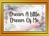 RECTANGLE SHAPED Digital Graphic Design DREAM A LITTLE DREAM OF ME Sublimation PNG SVG Lake House Sign Farmhouse Country Home Cabin Bedroom Wall Art Decor Gift Crafters Delight - JAMsCraftCloset