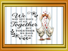 Digital Rectangle Graphic Design DUCKS - HAVE IT TOGETHER - PNG SVG PDF JPEG Farmhouse Country Home VALENTINE'S DAY HOLIDAY Decoupage Sublimation &nbsp;Design Gift Crafters Delight - JAMsCraftCloset