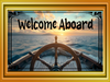 RECTANGLE SHAPED Digital Graphic Design WELCOME ABOARD Sublimation PNG SVG Lake House Sign Farmhouse Country Home Cabin BOAT CABIN CRUISER Wall Art Decor Wreath Gift Crafters Delight - JAMsCraftCloset