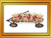 DIGITAL GRAPHIC DESIGN-Country-Floral- Vintage Wagon 2 Pink Burgundy Yellow Floral-Sublimation-Download-Digital Print-Clipart-PNG-SVG-JPEG-Crafters Delight-Digital Art- JAMsCraftCloset