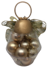 Dollar Tree Bowl Large Handmade Ornaments With Bulbs Fireplace Mantel or Hearth, Shelf Sitter, Counter, Table Centerpiece Decor Unique Christmas Holiday Decoration Gift Idea - JAMsCraftCloset