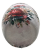 Glass VASE Decoupaged RED and PINK ROSES Wedding Decor Shelf Sitter Vase Shabby Chic Victorian BoHo Decor Gift Idea - JAMsCraftCloset
